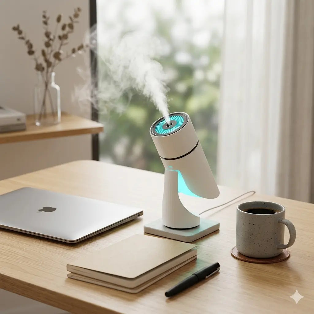 PureMist Humidificateur d’Air Sans Fil & Diffuseur Silencieux USB My.Magzi
