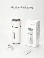 Humidificateur d'air sans fil USB de 260ML, diffuseur d'aromathérapie avec batterie Rechargeable de 1000mAh, brumisateur silencieux ultrasonique My.Magzi