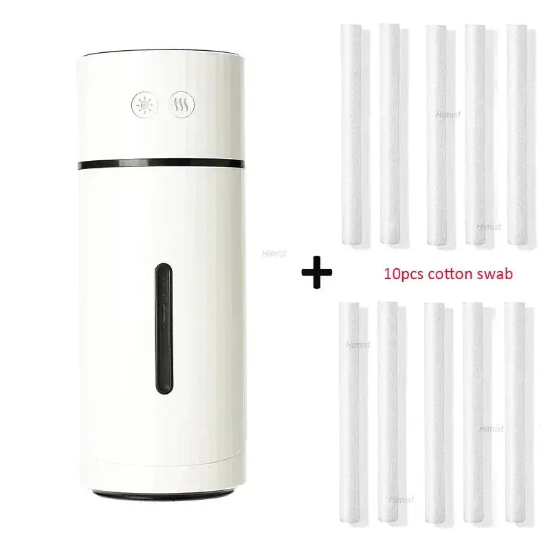 Humidificateur d'air sans fil USB de 260ML, diffuseur d'aromathérapie avec batterie Rechargeable de 1000mAh, brumisateur silencieux ultrasonique My.Magzi