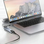 Hub adaptateur USB 8 en 1 type-c 3.1 vers 4K HDTV avec lecteur de carte SD/TF/RJ45, prend en charge la charge rapide PD My.Magzi