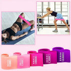 Bandes de résistance élastiques de fitness entraînement à domicile bandes de résistance de sport de yoga étirement Pilates Crossfit entraînement équipement de gymnastique My.Magzi