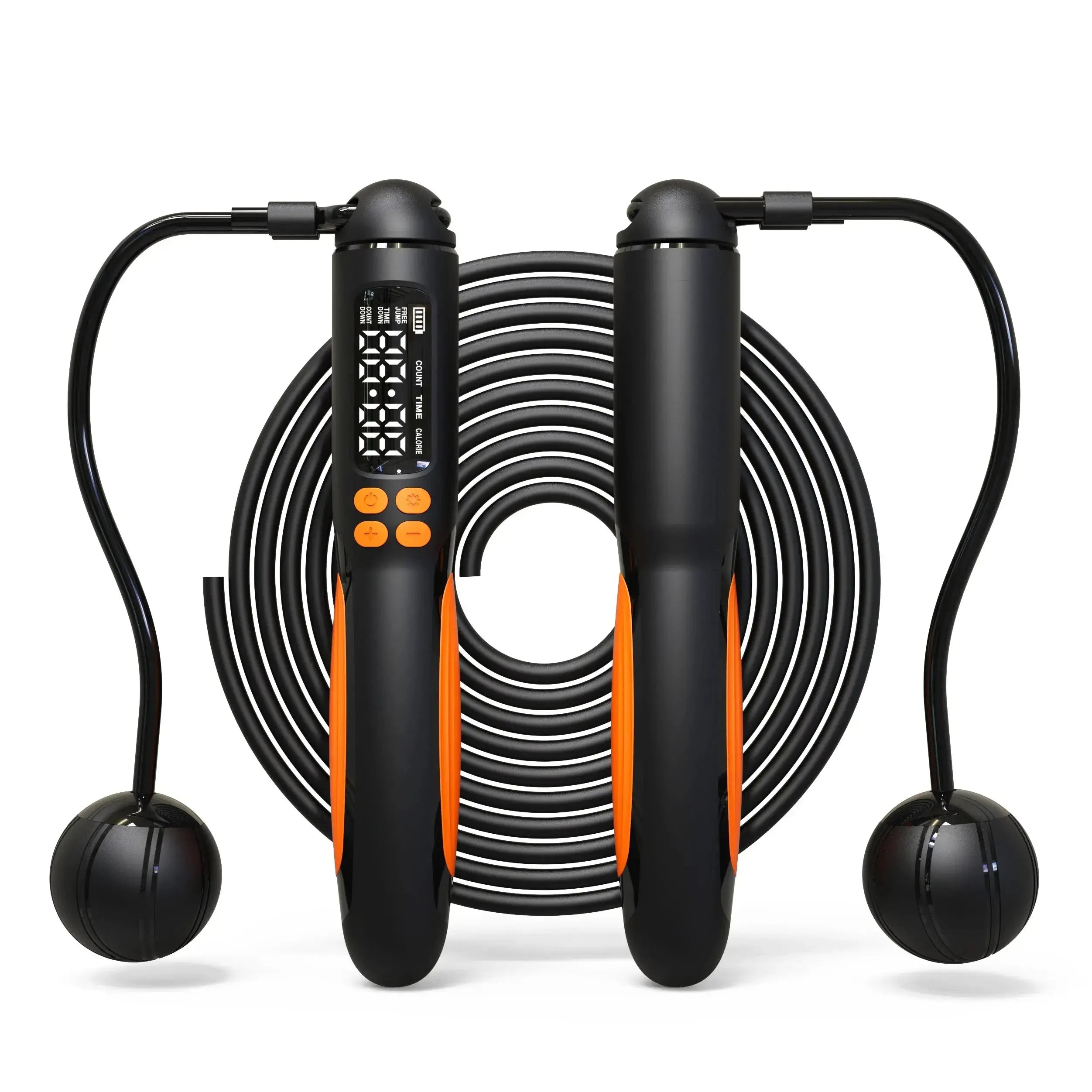 Corde à sauter intelligente 2 en 1, avec compteur numérique, écran HD, batterie Rechargeable pour le Fitness intérieur/extérieur My.Magzi