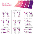 Bandes de résistance élastiques de fitness entraînement à domicile bandes de résistance de sport de yoga étirement Pilates Crossfit entraînement équipement de gymnastique My.Magzi