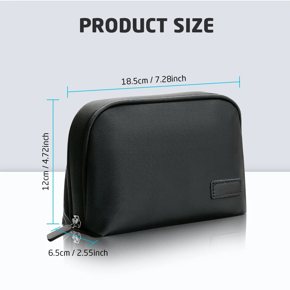 Organisateur de câbles portable de voyage, sac de rangement étanche pour batterie externe, étui pour câbles numériques, étui pour écouteurs My.Magzi