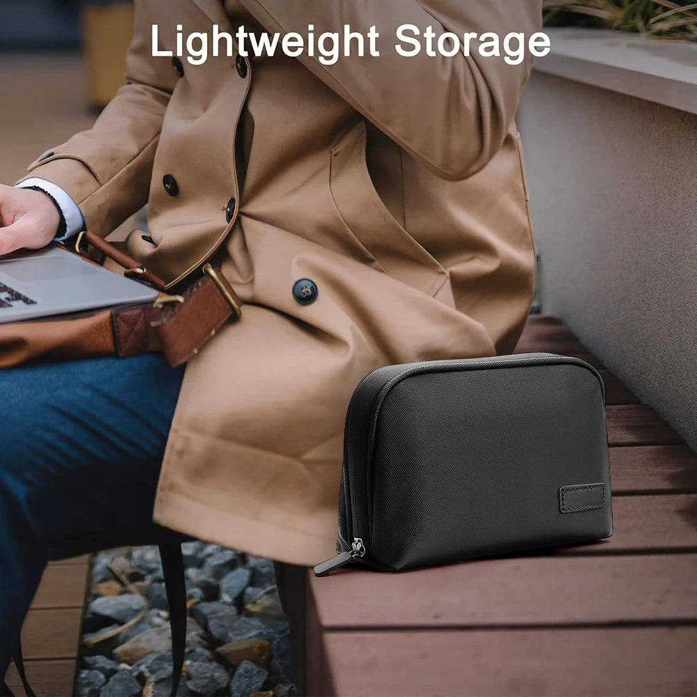 Organisateur de câbles portable de voyage, sac de rangement étanche pour batterie externe, étui pour câbles numériques, étui pour écouteurs My.Magzi