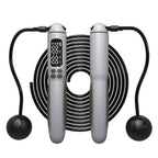 Corde à sauter intelligente 2 en 1, avec compteur numérique, écran HD, batterie Rechargeable pour le Fitness intérieur/extérieur My.Magzi