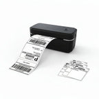 Marklife X4 imprimante d'étiquettes thermiques imprimante Portable pour 4x6 paquets d'expédition impression Bluetooth et reconnaissance automatique d'étiquettes My.Magzi