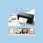 Marklife X4 imprimante d'étiquettes thermiques imprimante Portable pour 4x6 paquets d'expédition impression Bluetooth et reconnaissance automatique d'étiquettes My.Magzi
