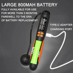 Corde à sauter intelligente 2 en 1, avec compteur numérique, écran HD, batterie Rechargeable pour le Fitness intérieur/extérieur My.Magzi