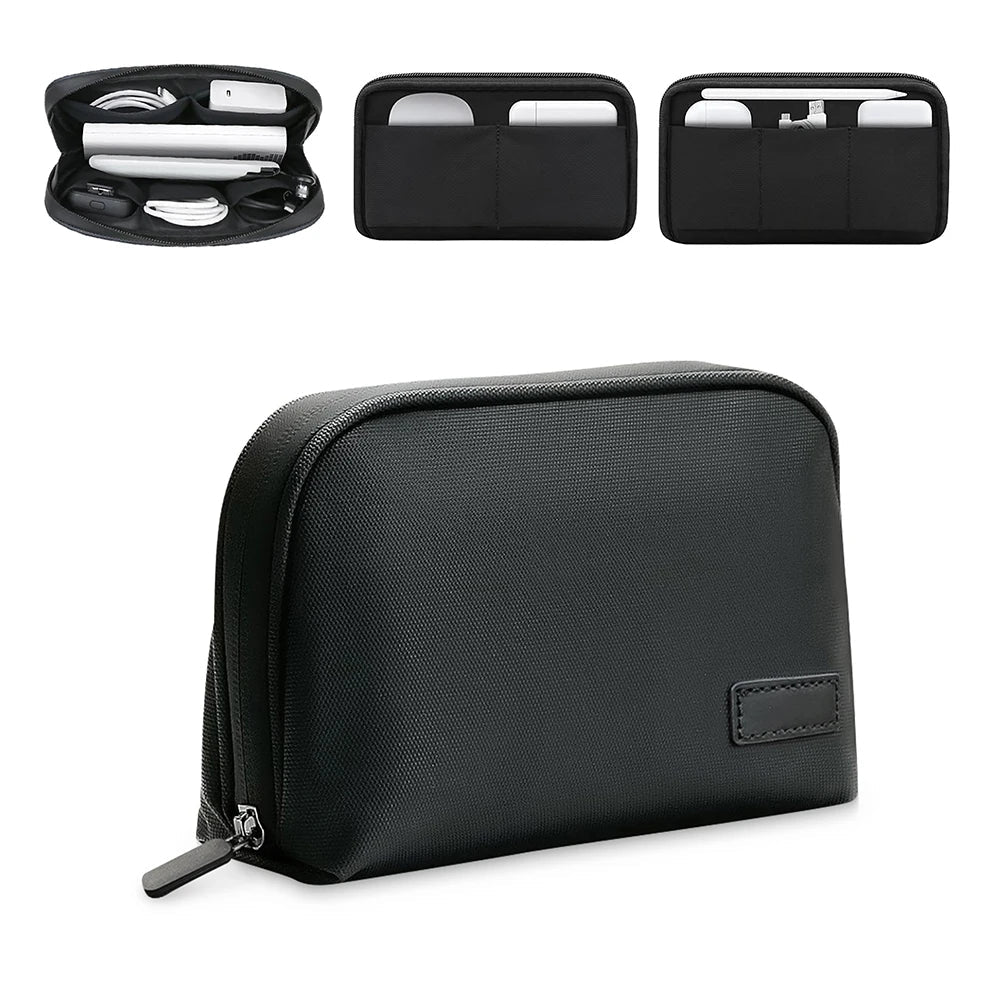 Organisateur de câbles portable de voyage, sac de rangement étanche pour batterie externe, étui pour câbles numériques, étui pour écouteurs My.Magzi