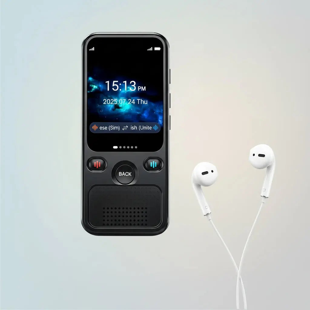 MSAI T20 160 traducteur de langues avec caméra Audio vocal en temps réel Photo dispositif de traduction hors ligne en ligne Assistant de voyage My.Magzi